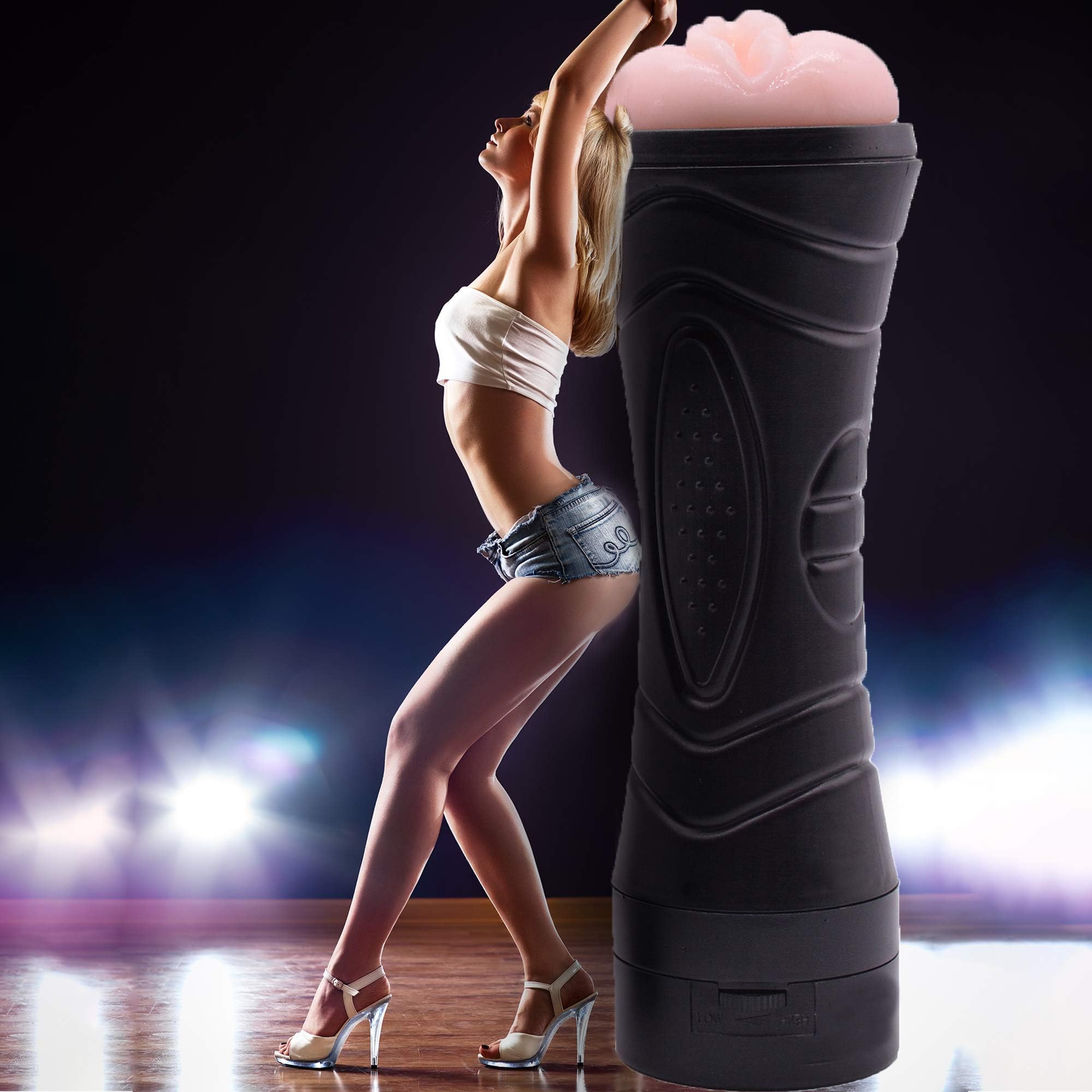 KenCa Portable Close Skin Material Men Personal Pleasure Play Toy