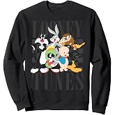 Looney Tunes 90's Style Group Shot Sweatshirt
