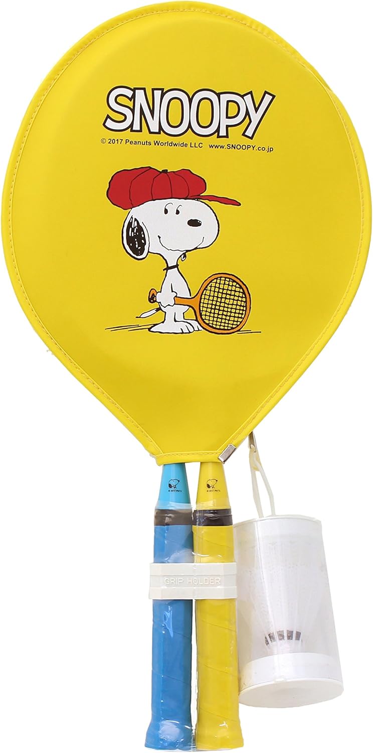 Amazon Snoopy スヌーピー 子供用 ミニ バドミントンセット ミニラケット 2本 シャトル 2個 Sn 102 サクライ貿易 Sakurai ラケット
