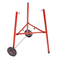Mabel Home Paella Burner Reinforced Tripod Support with Wheels- Paella Stand- Reinforced Legs (L-4)