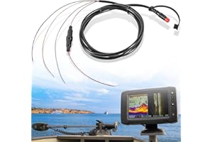 Yourour 010-12199-04 Power/Data Cable Quick Connect Adaptor 4-Pin 4Xdv Compatible With Echo, Striker Plus, Vivid, 4, Fishfind