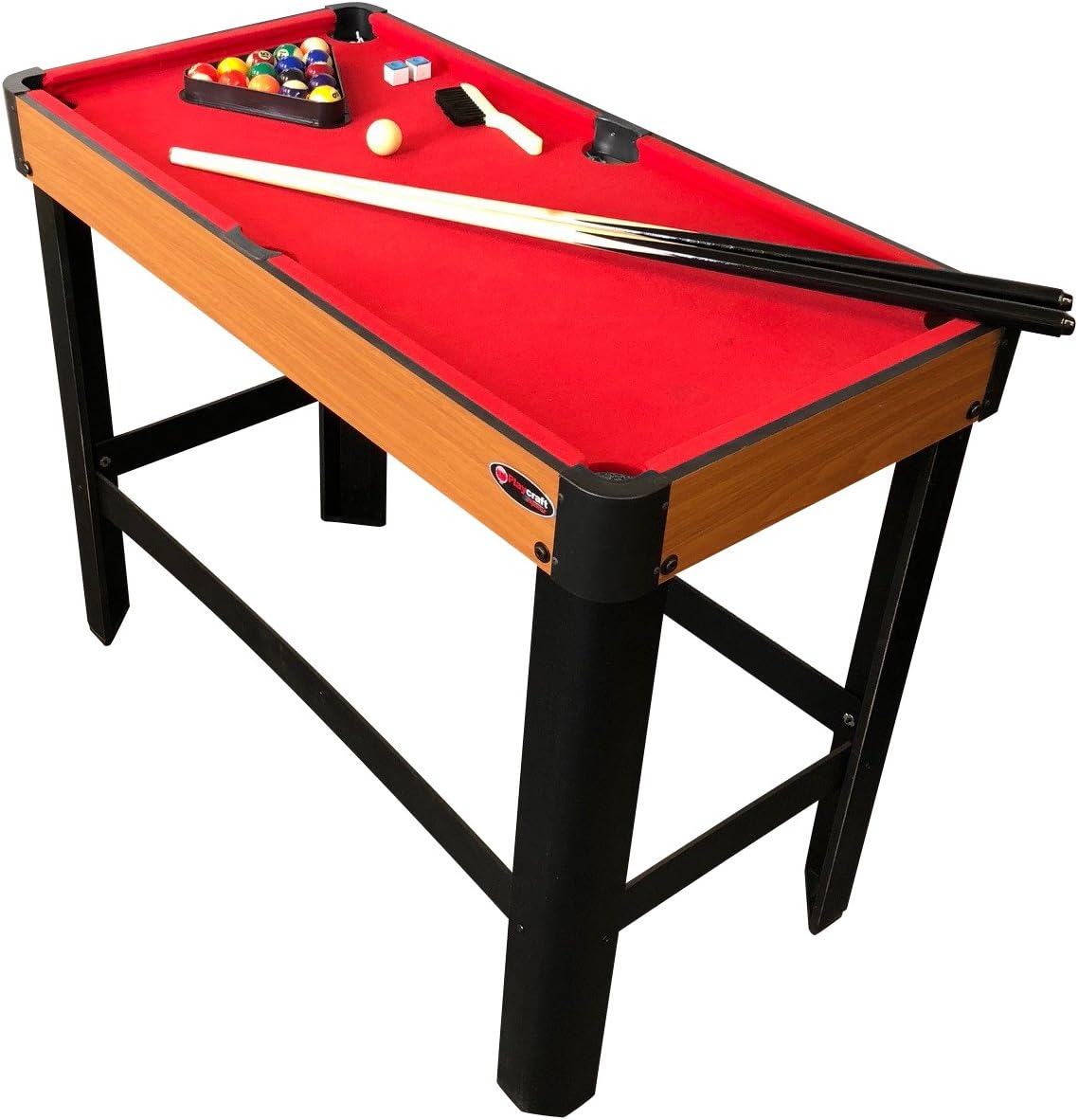 Playcraft Sport Bank Shot 40" Pool Table Standard Legs/Red Cloth