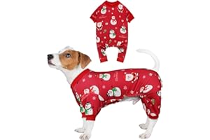 Blaoicni Holiday Dog Pajamas Dog Halloween Christmas Costumes Girl Dog Pajamas Funny Dog Costumes Dog Clothes Dog Outfit Dog Pjs