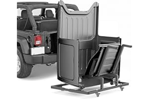 Adjustable Hard top Storage Rack Top Carrier with Armrests Compatible with 1987-2025 Jeep Wrangler JK JL YJ TJ JKU JLU Unlimi