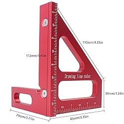 KETIPED Imperial 3D Multi-Angle Measuring