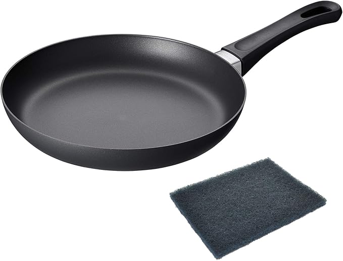 Amazon SCANPAN(スキャンパン) Classicシリーズ フライパン 24cm (スポンジ付) SCANPAN スキャン パン 24センチ 炒め 浅型 浅い pfoaフリー
