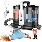 Ailltopd Portable Carpet &15Kpa Powerful Suction Upholstery Spot Cleaner,Deep Stain Cleaning for Carpet, Pets, Stairs,Couch, 