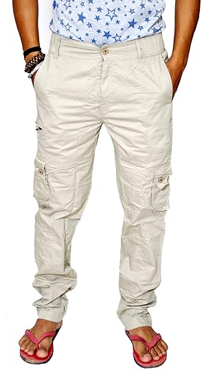 cream cargo pants mens