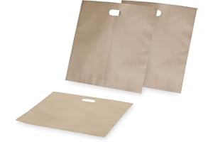 Boska Holland Reusable Non-stick Toastabags, Set of 3 Toaster Bags, For Grilled Cheese