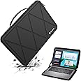 Smatree Hard EVA Protective Sleeve Case Compatible for 14inch Dell Latitude 3445 Chromebook Laptop, for 14inch Dell New Vostro 14 Laptop Carry Travel Case Waterproof Sleeve (X8251)