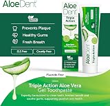 Aloe Dent Triple Action Aloe Vera Toothpaste Fluoride Free 100 ml view 2