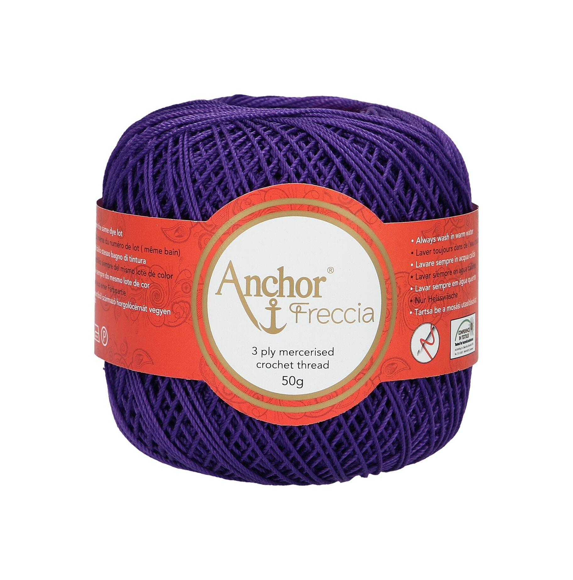 Anchor 4771006-00112 Crochet Yarn, 100% Cotton, 112, Thickness 6, 88 g — image 1