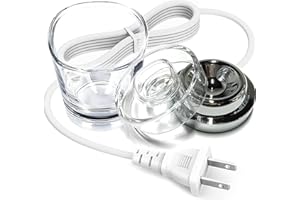 Mdforme Electric Toothbrush Glass Cup Charger for Philips Sonicare HX93-HX99 Series, HX9100 & CBA1001 2-in-1 Upgraded, for HX9330 HX9340 HX9360 HX9901 HX9903 HX9924 HX9954 HX9957 HX992W HX993B & More