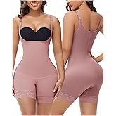 SHAPSHE Fajas Colombianas Shapewear for Women Tummy Control Postpartum Butt Lifting Bodysuit Open Bust Body Shaper