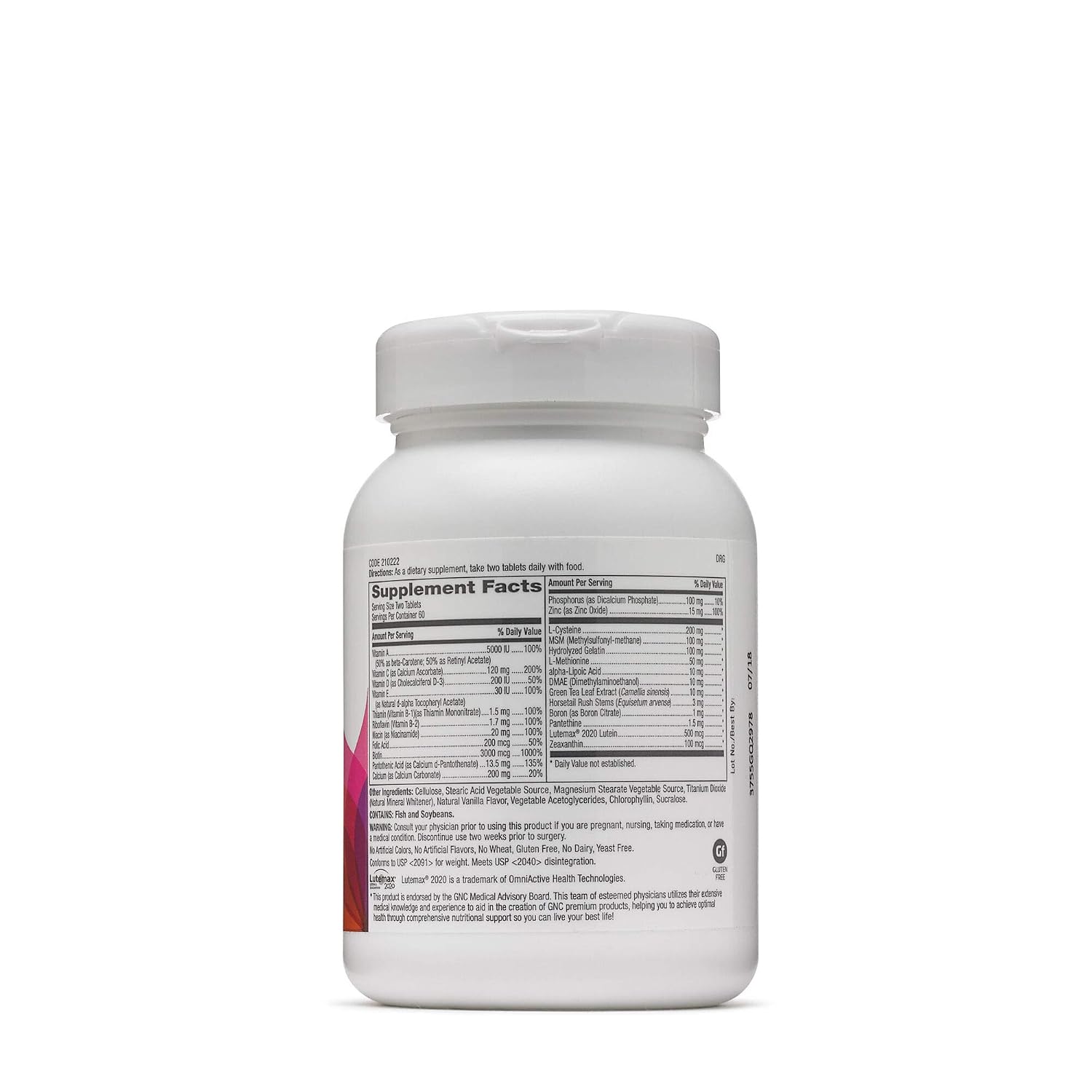 GNC Women's Hair, Skin & Nails Formula, Twin Pack, 120