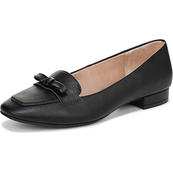 Amazon.com | Vionic Women's Willa 2.0 Loafer Black Suede Leather 5