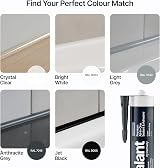 Hemway Anthracite Grey Hybrid Polymer Sealant & Adhesive 300 ml Pack view 5