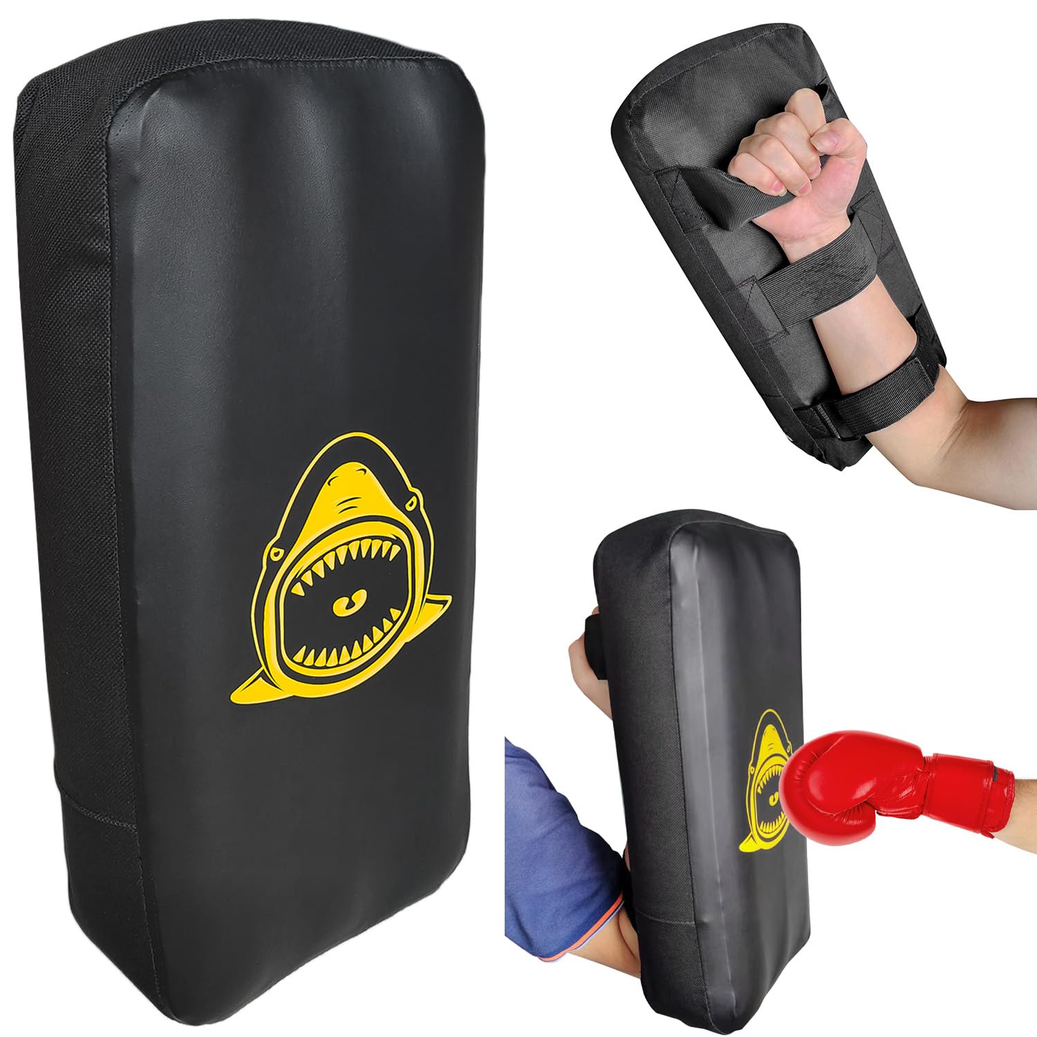 ZHUYNXIR Inflatable Training Blocking Pad, Boxing Kicking Shields, Training Football Basketball Blocker Bag Soccer Football Lacrosse Hockey Martial Arts Kickboxing,40x20x10cm.