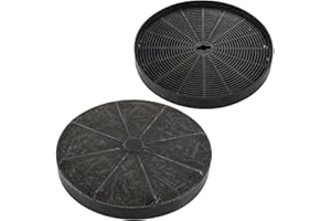 JOEAONZ YYCF06 Carbon/Charcoal Filters (set of 2) for Ductless/Ventless Option Easy Installation and Replacement for Insert Range Hoods F0652