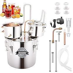 DEWOSEN Shine Still 5 GAL 3 Pots Distillery Kit for