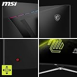 MSI MAG 325CQRF QD E2 32 Inch Curved WQHD 180 Hz Monitor 1000R view 5