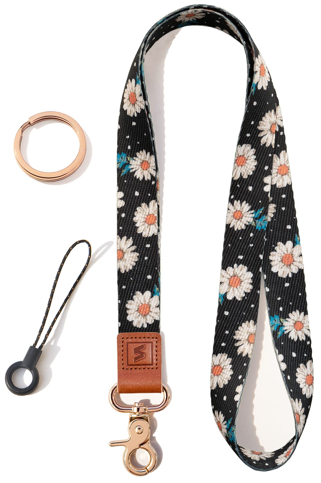 SENLLY Neck Lanyard Strap for Keys, Original Pattern Design ID Badge and Keychain Holder
