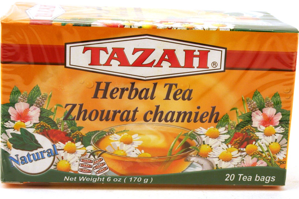 Herbal Tea (Zhourat Chamieh) 6oz [Pack of 6] Grocery