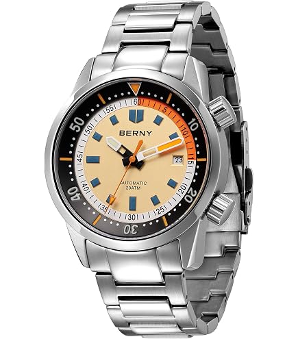 timeworn Amazon.com: Thorn 47mm Titanium Diver Watch - T012 NH34 Automatic