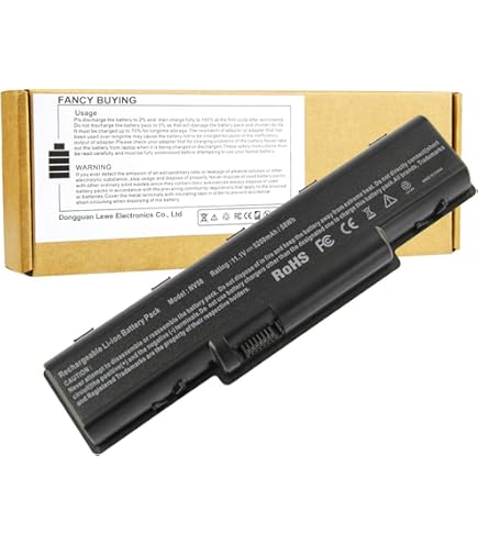 Reemplazo De Batería Para Laptop Fancy Buying Acer Aspire One D255 D257 D260 522 722 Al10a31 Al10b31 Al10bw Al10g31 Bt 00603 121 Lc Btp00