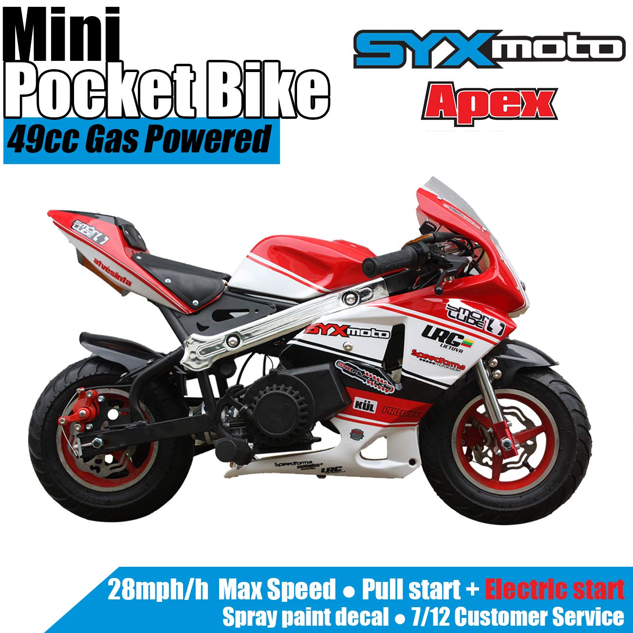 pocket rocket gas powered