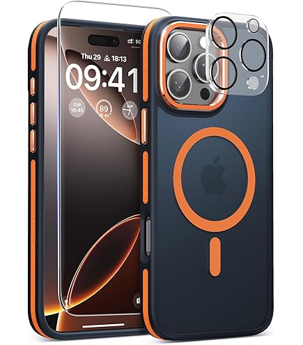 Amazon.com: JUESHITUO for iPhone 16 Pro Max Case with 1X Screen