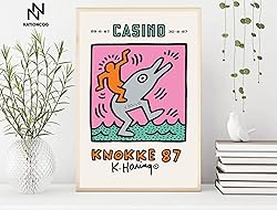 Nationcog Casino Knokke 1987 Exhibition Print Pop