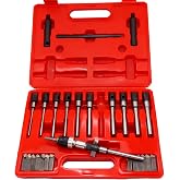 Aotuse 29Pcs Universal Valve Seat Cutter Kit, 22-63mm Carbide Reamer Set | Carbide Tipped 22-63mm Valve Reamer Set with Drill Adapter, Automotive Engine Repair Tool for Cars &amp; Motorcycles