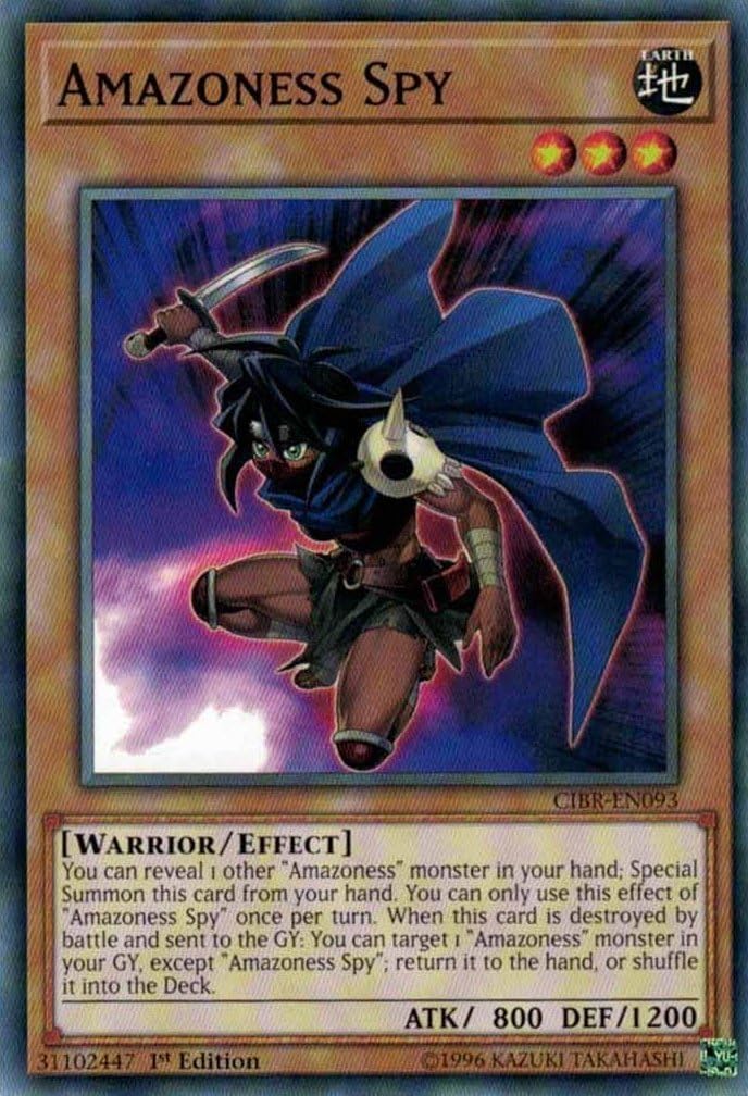Yu-Gi-Oh! Amazoness Spy - CIBR-EN093 - Common - 1st Edition - Circuit Break (1st Edition)