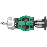 Wera 05008886001 Kraftform Kompakt Stubby Magazine Ra 4, 6 Pieces
