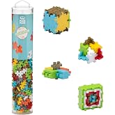 PLUS PLUS 240 Piece Celebration Mix - Mini Waffle Blocks, Stem Toy | Sensory Bin Fillers, Math Manipulatives, Classroom Must Haves, Gifts Boys &amp; Girls, Stem Bins, Airplane Activities for Kids