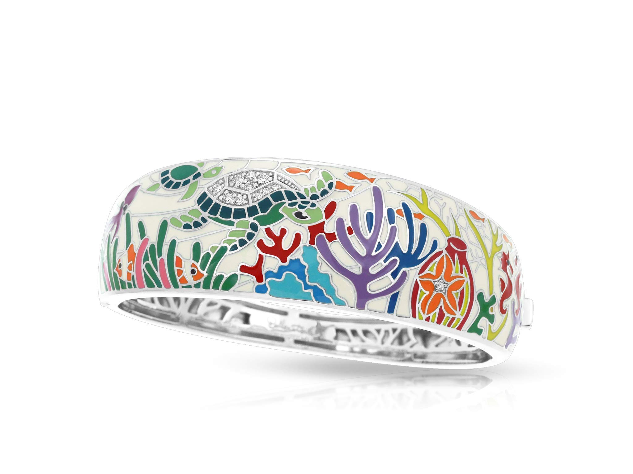 Sea Turtle Bangle: Ivory Small