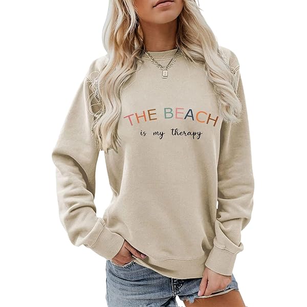 The Beach is My Therapy Sweatshirt, Beach Sweatshirt, Therapy Sweatshirt, Beach Shirt, Travel Sweatshirt, Summer Sweatshirt, Cozy Sweatshirt - Australia