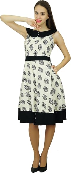 knee length cotton summer dresses uk