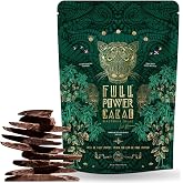 FULL POWER CACAO - Premium Raw &amp; Pure Ceremonial Grade Cacao Chunks - Heartwarming Rituals &amp; Healing Journeys - From Local Farmers in Venezuela - Theobromine Coffee Alternative - Suitable for Vegan &amp; Keto Diets - 100g