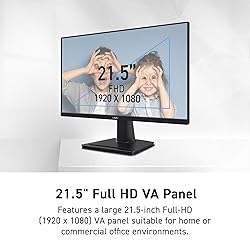 MSI PRO MP225V,22-inch VA 1920 x 1080
