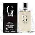 PB ParfumsBelcam G eàu Black Eau De Toilette Spray for Men – 100 mL Affordable, Long-Lasting Fresh Aquatic Fragrance & Spicy 