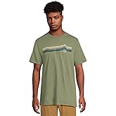 THE NORTH FACE Men's Evolution Tequila Sunrise Short-sleeve Tee | Cotton Shirt With a Graphic Design