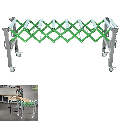 Rotating Conveyor Rack Adjustable Roller Conveyor, Adjustable Conveyor System Table with Scale ...