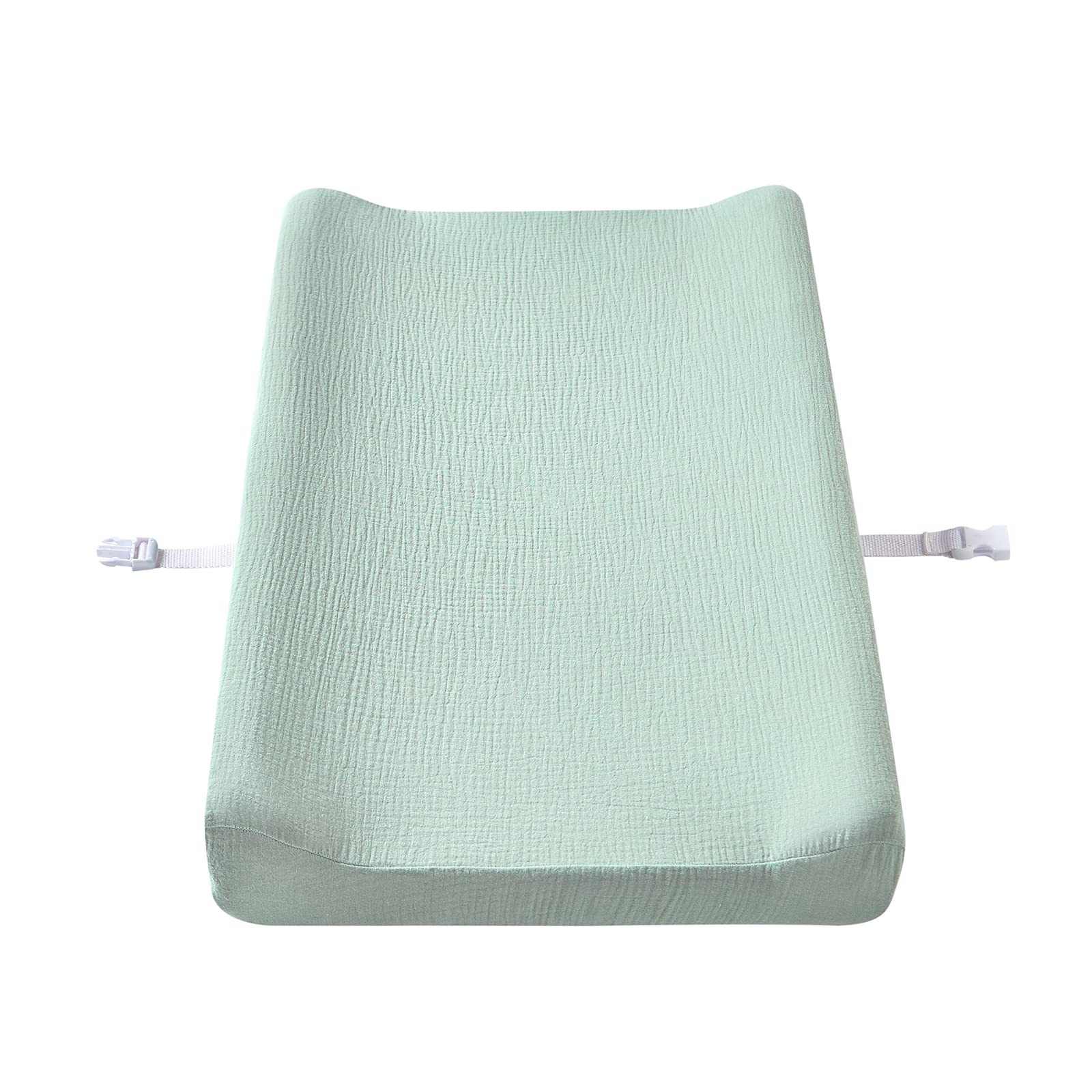 Muslin Changing Pad Cover,Ultra Soft Breathable Diaper Changing Table Cover for Baby Boys Girls,Neutral Fitted Changing Pad Sheets