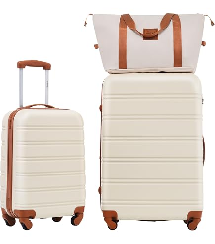 Amazon.com | Merax Luggage Sets 2 Piece Suitcase Set 20/28 IN