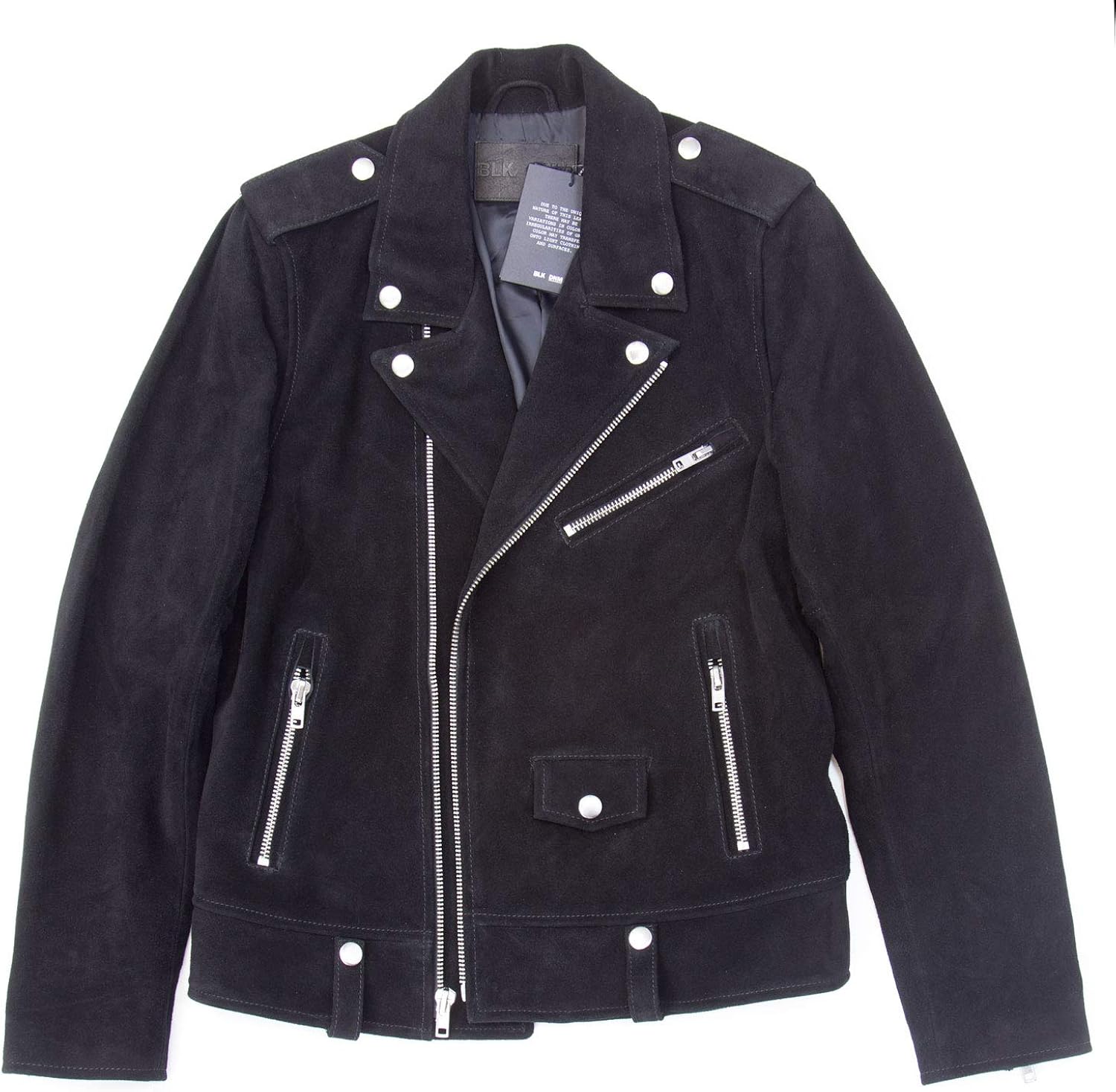blk dnm suede jacket