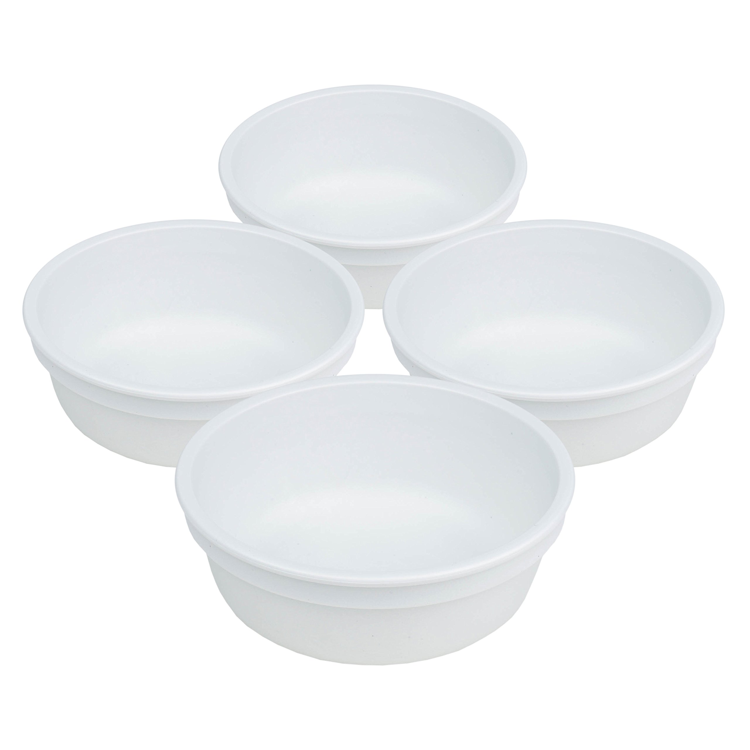 REPLAY Made in USA 4pk 12 oz. Bowls Made from Eco Friendly Heavyweight Recycled Milk Jugs