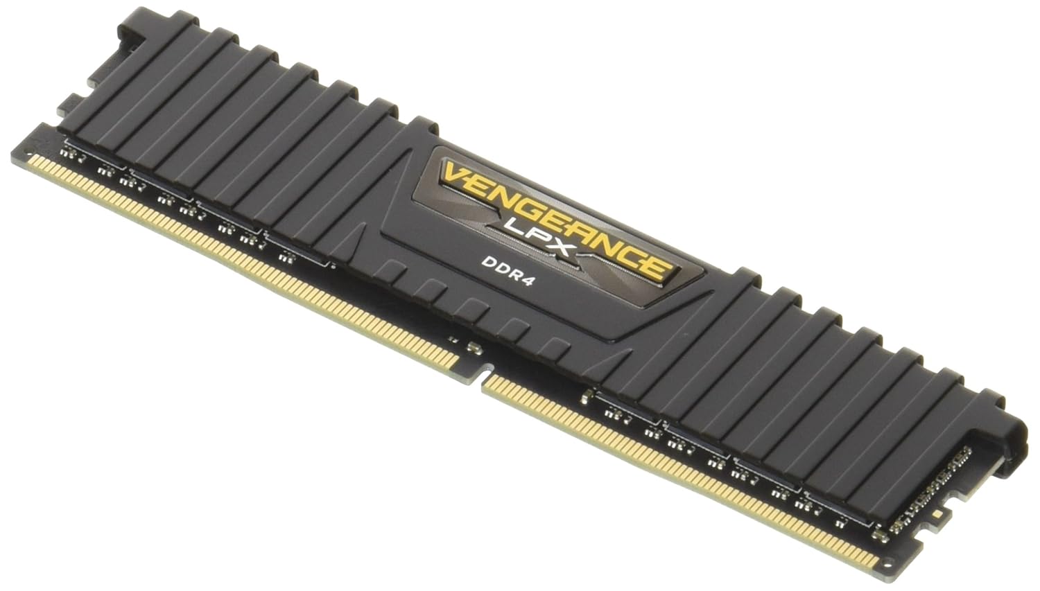 CORSAIR Vengeance LPX CMK8GX4M1A2666C16 8GB (1x8GB) DDR4 DRAM 2666MHz C16 Memory Kit - Black
