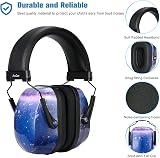 ProCase Ear Defenders Kids Noise Cancelling Headphones Starry Blue SNR 26dB view 4